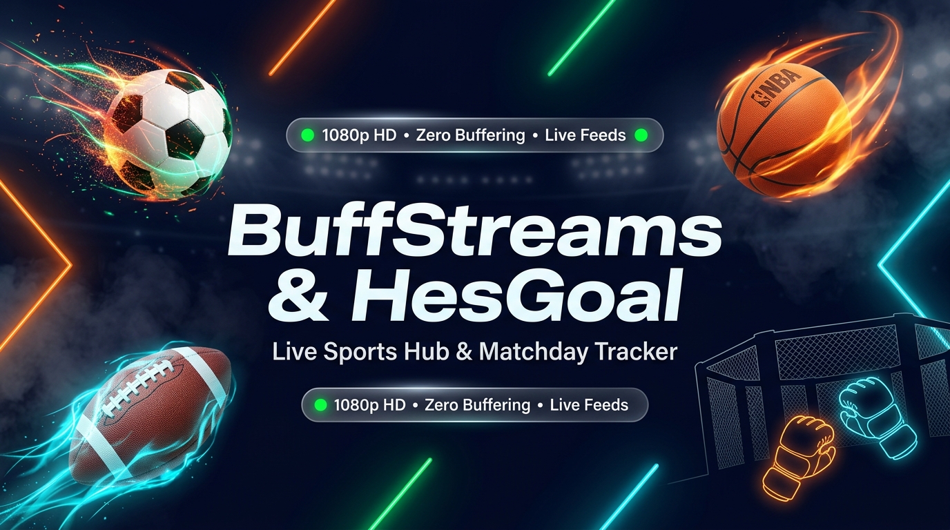BuffStreams Live Sports Streaming Schedule and HesGoal Football Hub